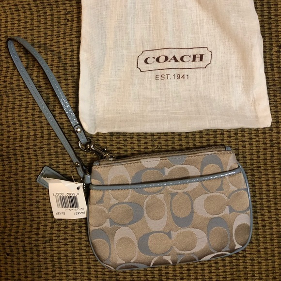 Brand new Coach wristlet